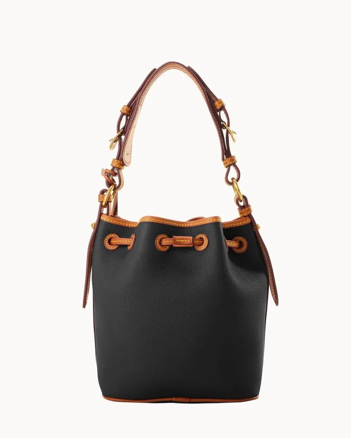 All Weather Leather 30 Mini Drawstring 17 Black Women Dooney and Bourke Mini Bags All Weather Leather 30 Mini Drawstring 17 Black Women Dooney and Bourke Mini Bags