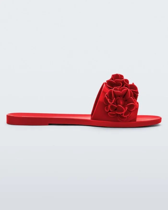 Babe Springtime Red Women Melissa Slides