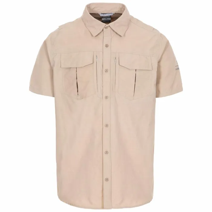 Baddenotch Travel Shirt Wheat Men Trespass Shirts
