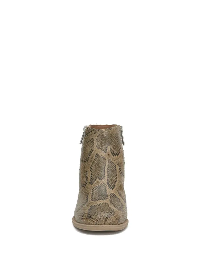 Baelee Stacked Heel Bootie Medium Beige Women Lucky Brand Shoes