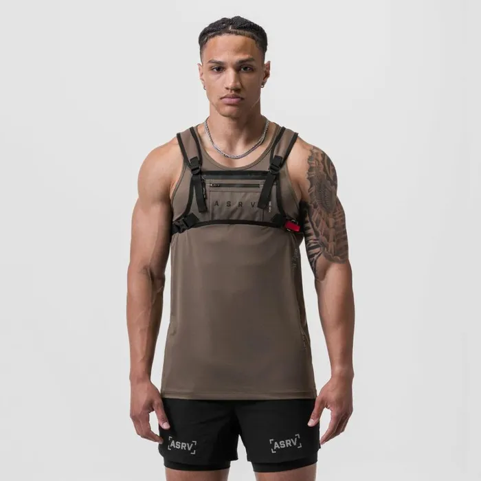 Bags Men ASRV Cordura Lightweight Chest Pack Deep Taupe