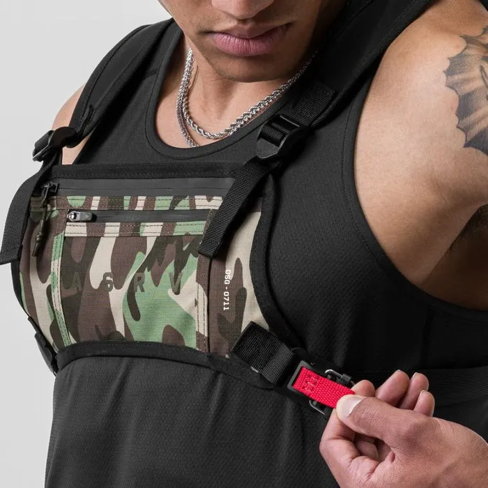 Bags Men ASRV Cordura Lightweight Chest Pack Woodland Camo