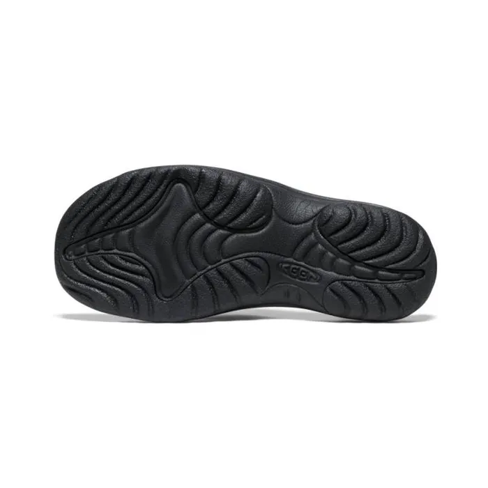 Bali BlackSteel Grey Leather FlipFlop Women KEEN SlipOns