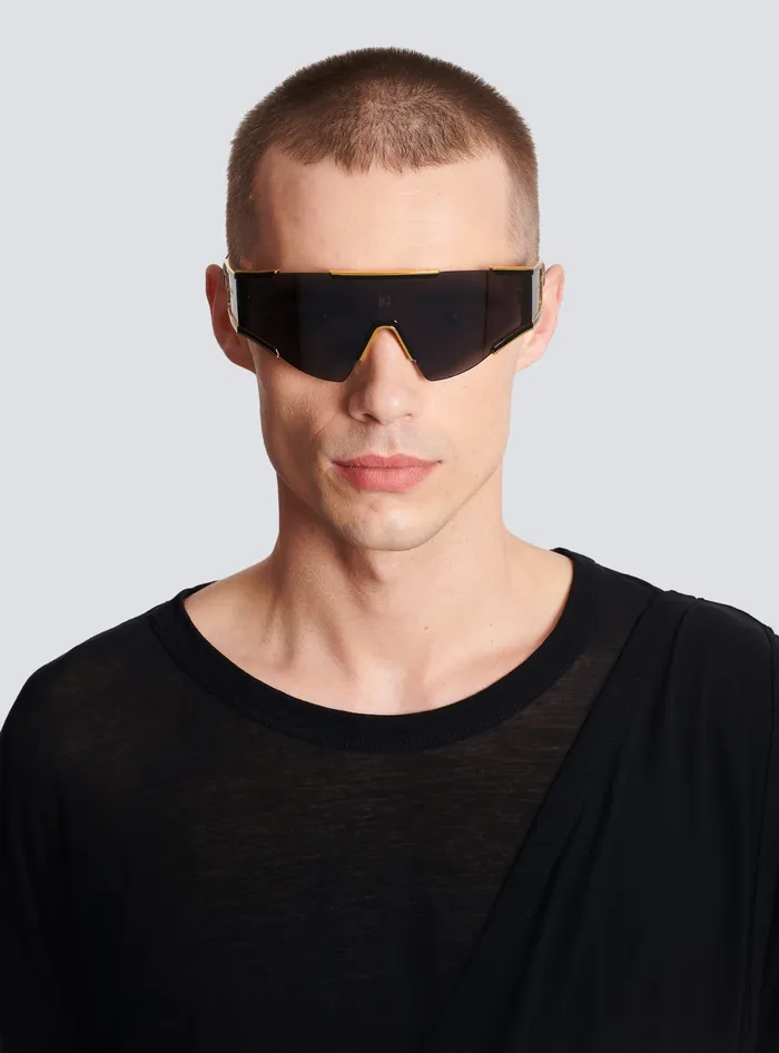 Balmain Eyewear WomenMen Fleche Sunglasses Black