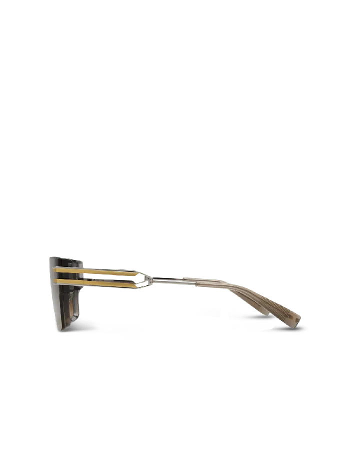 Balmain Eyewear WomenMen Soldat Sunglasses Brown