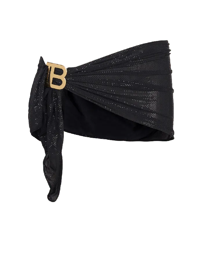 Balmain Swimwear Women B Sarong Black