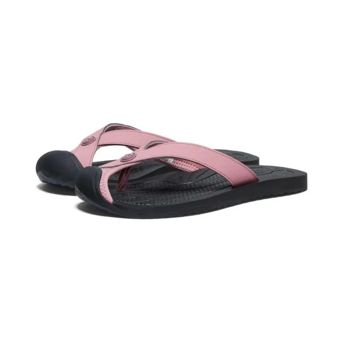 Barbados Nostalgia RoseBrindle Leather FlipFlop Women KEEN Casual Barbados Nostalgia RoseBrindle Leather FlipFlop Women KEEN Casual