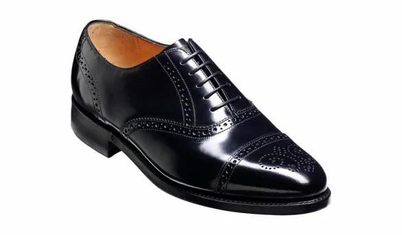 Barker Shoes Alfred 8211 Black HiShine Brogue Cap Toe Black Hishine Brogue Cap Toe Mens Barker Shoes Alfred 8211 Black HiShine Brogue Cap Toe Black Hishine Brogue Cap Toe Mens