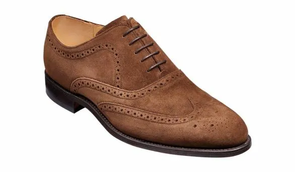 Barker Shoes Hampstead 8211 Castagnia Suede Oxford Brogue Shoe Castagnia Suede Oxford Brogue Shoe Mens Barker Shoes Hampstead 8211 Castagnia Suede Oxford Brogue Shoe Castagnia Suede Oxford Brogue Shoe Mens