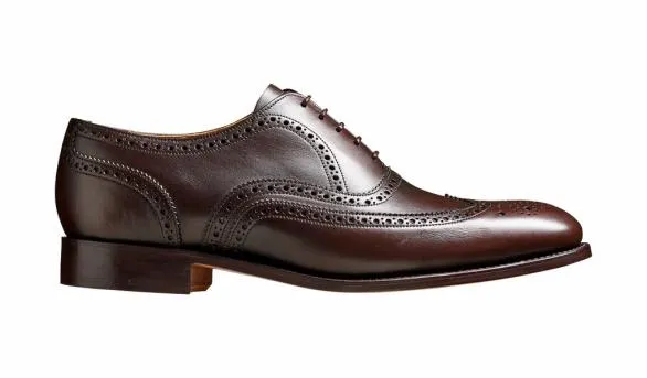 Barker Shoes Malton 8211 Espresso Calf Brogue Espresso Calf Brogue Mens