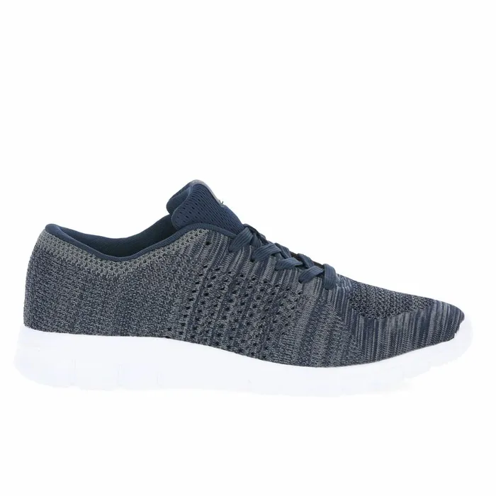Barrow Lightweight Memory Foam Trainers Navy Men Trespass Casual Shoes