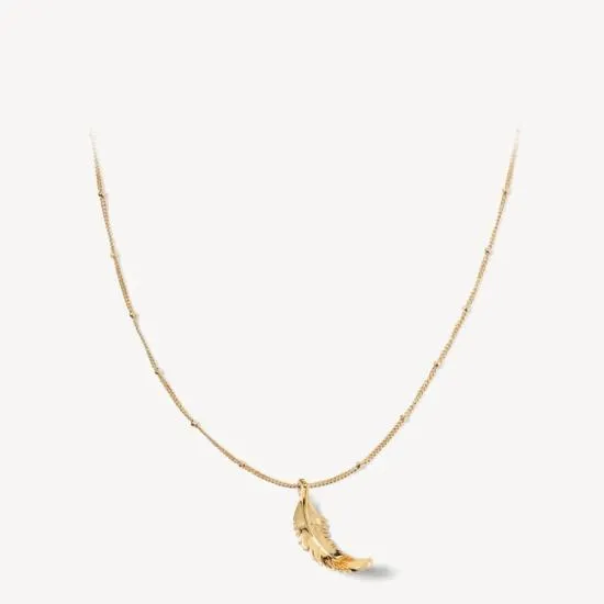 Beaded Necklace 18ct Gold On Sterling Silver Women Aspinal Of London Necklaces