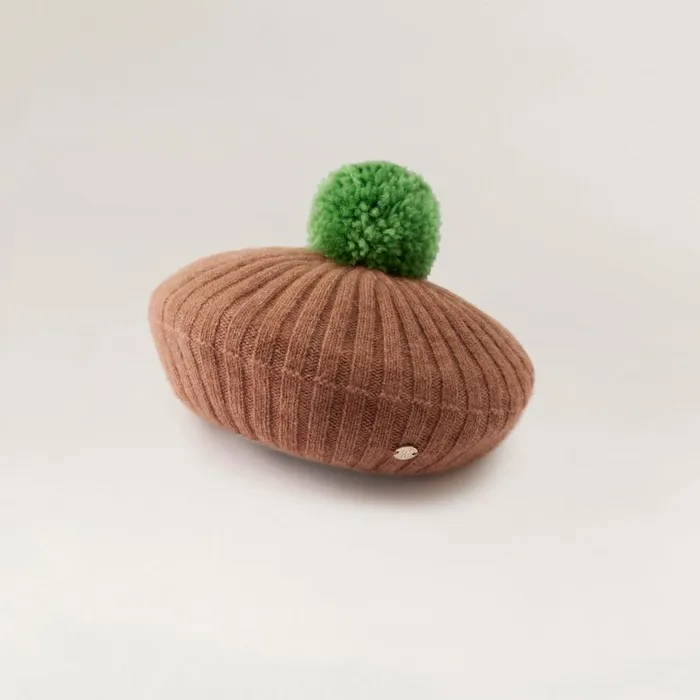 Beanies and Berets Hats Helen Kaminski Porscha Latte Fern