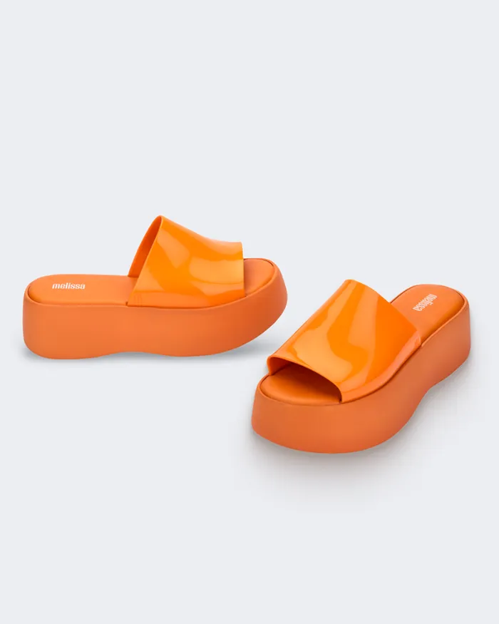 Becky Orange Women Melissa Platforms