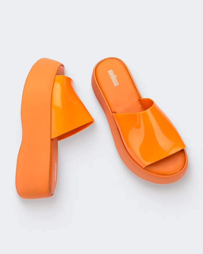 Becky Orange Women Melissa Platforms