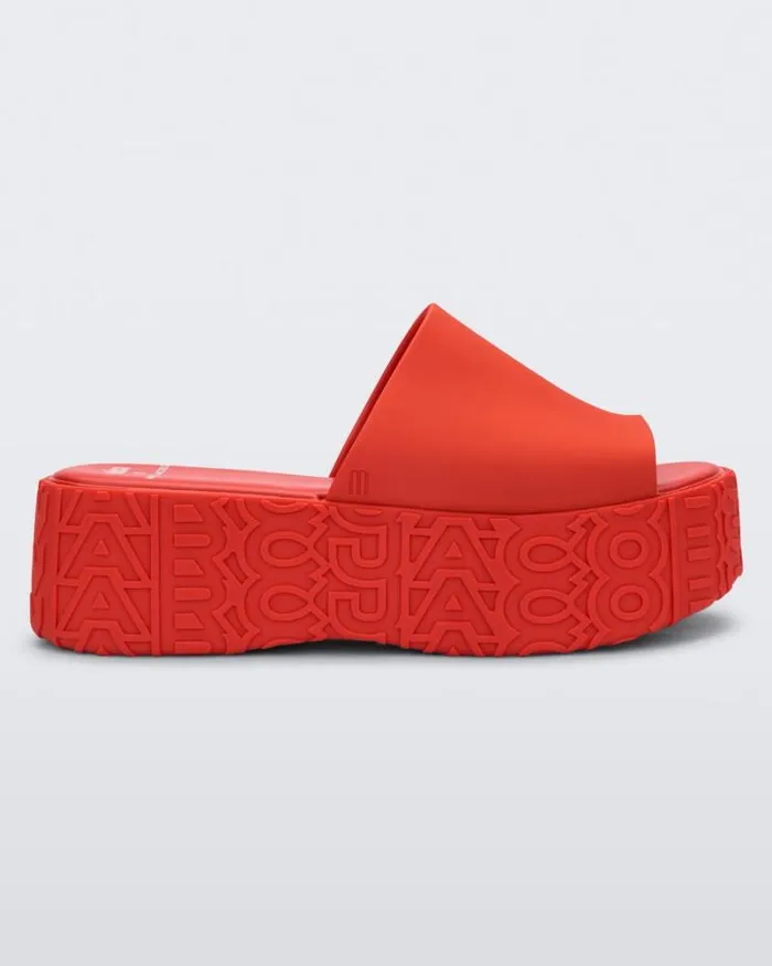 Becky Red Women Melissa Platforms