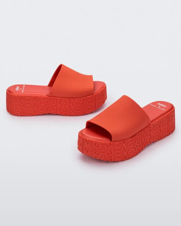 Becky Red Women Melissa Platforms
