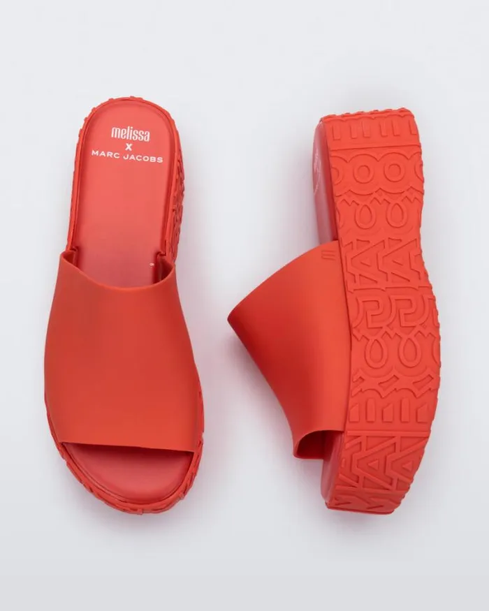 Becky Red Women Melissa Platforms