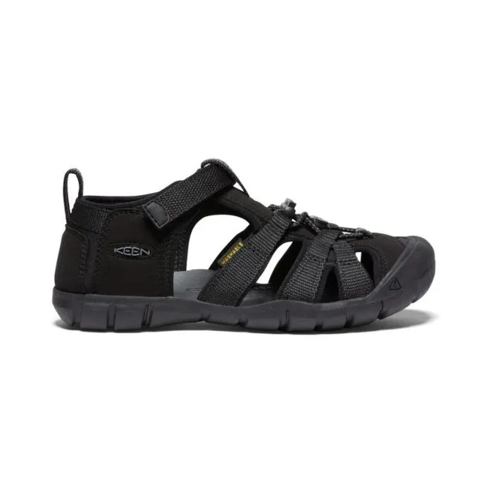 Big Kids039 Black Water Sandals 8211 Seacamp II CNX Kids KEEN Sandals