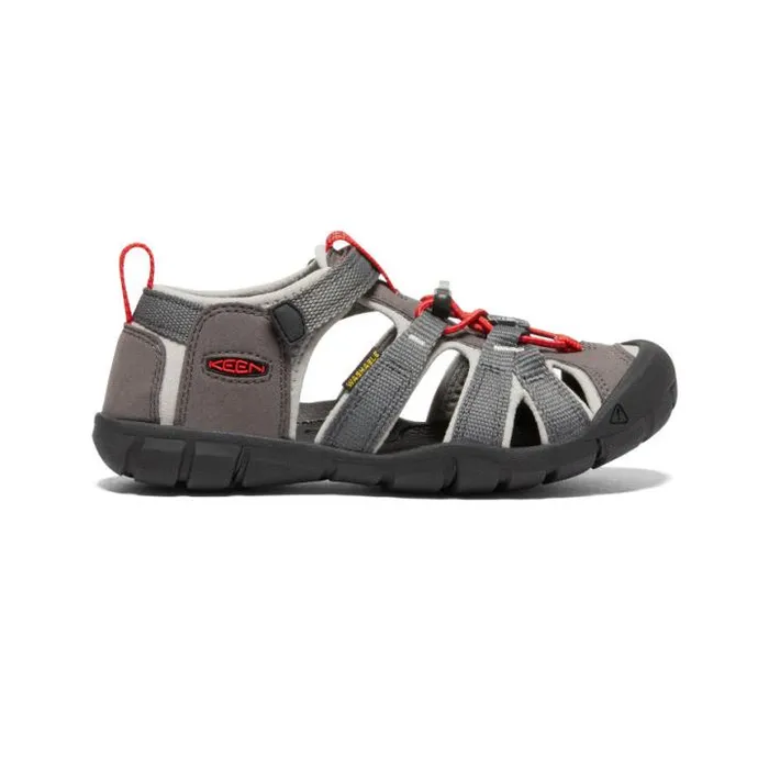 Big Kids039 Grey Water Sandals 8211 Seacamp II CNX Kids KEEN Sandals