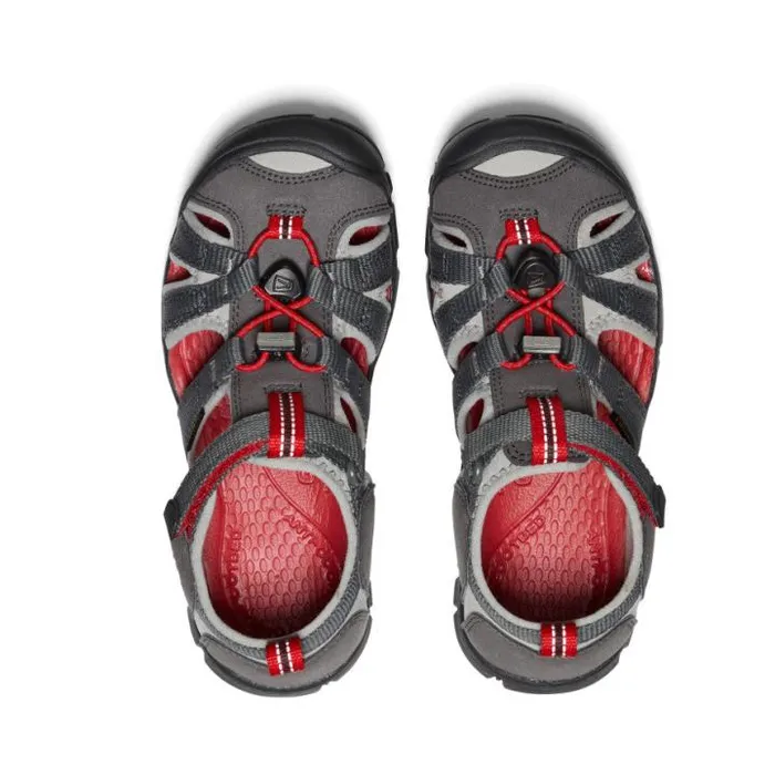 Big Kids039 Grey Water Sandals 8211 Seacamp II CNX Kids KEEN Sandals Big Kids039 Grey Water Sandals 8211 Seacamp II CNX Kids KEEN Sandals