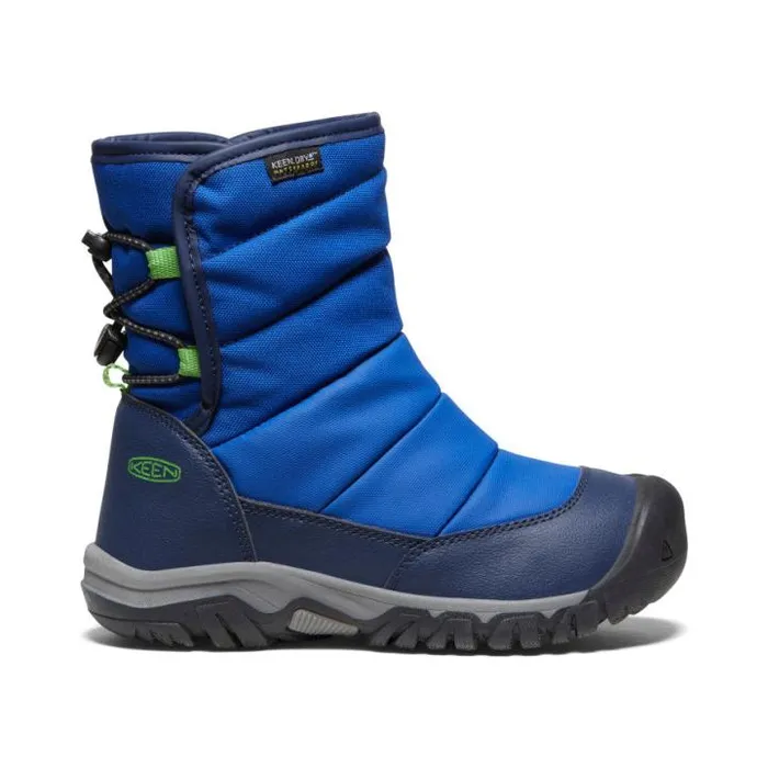 Big Kids039 Puffrider Waterproof Blue Boot Kids KEEN Big Kids