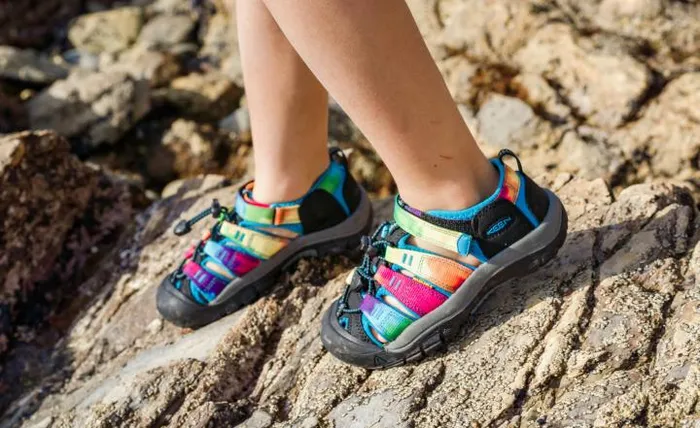 Big Kids039 Rainbow Tie Dye Water Hiking Sandals 8211 Newport H2 Kids KEEN Hike Big Kids039 Rainbow Tie Dye Water Hiking Sandals 8211 Newport H2 Kids KEEN Hike