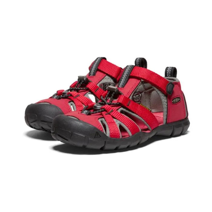 Big Kids039 Red Water Sandals 8211 Seacamp II CNX Kids KEEN Water Big Kids039 Red Water Sandals 8211 Seacamp II CNX Kids KEEN Water
