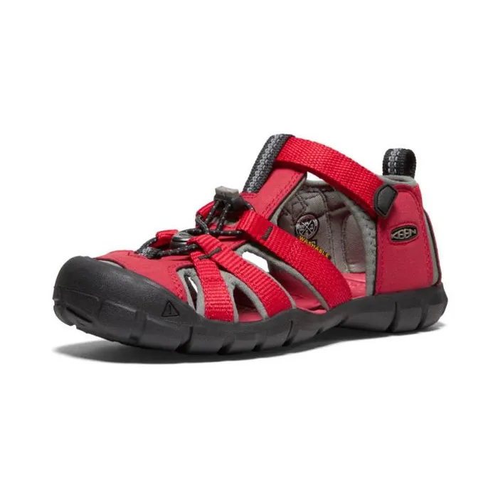 Big Kids039 Red Water Sandals 8211 Seacamp II CNX Kids KEEN Water Big Kids039 Red Water Sandals 8211 Seacamp II CNX Kids KEEN Water
