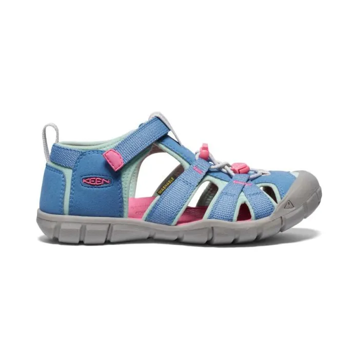 Big Kids039 Seacamp II CNX Coronet BlueHot Pink Sandal Kids KEEN Big Kids