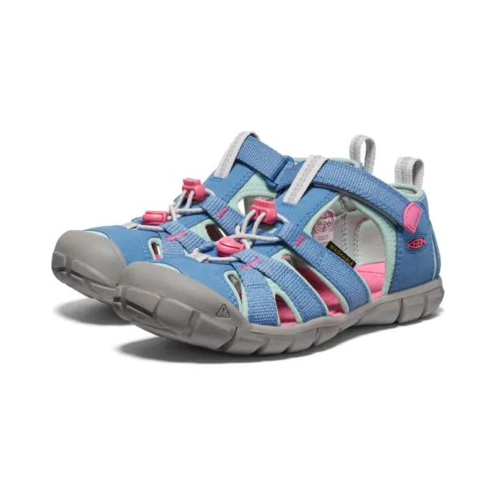Big Kids039 Seacamp II CNX Coronet BlueHot Pink Sandal Kids KEEN Big Kids Big Kids039 Seacamp II CNX Coronet BlueHot Pink Sandal Kids KEEN Big Kids