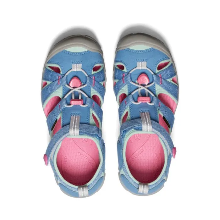 Big Kids039 Seacamp II CNX Coronet BlueHot Pink Sandal Kids KEEN Big Kids Big Kids039 Seacamp II CNX Coronet BlueHot Pink Sandal Kids KEEN Big Kids