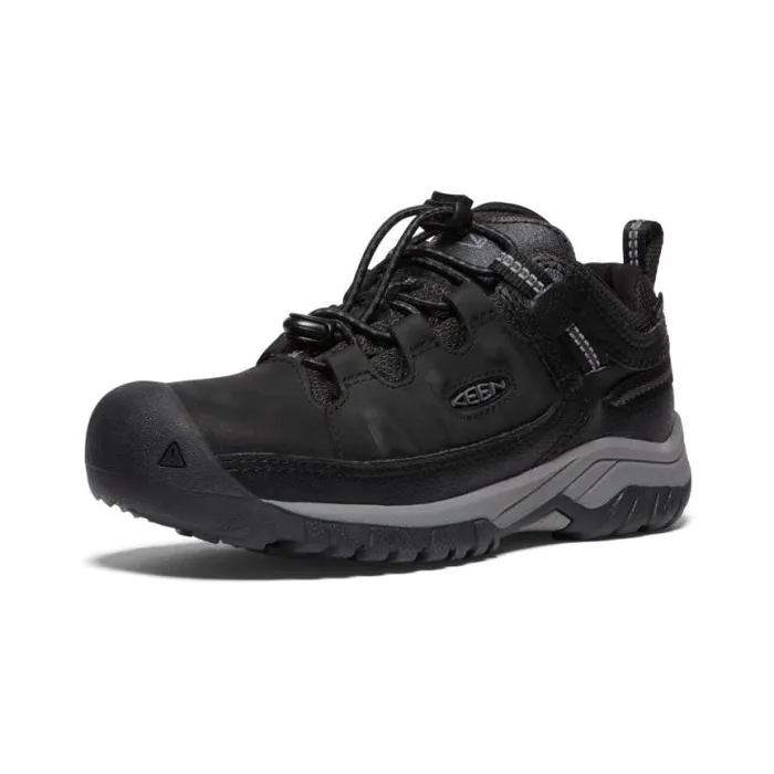 Big Kids039 Waterproof Black Hiking Shoes 8211 Targhee Low WP Kids KEEN Shoes Big Kids039 Waterproof Black Hiking Shoes 8211 Targhee Low WP Kids KEEN Shoes