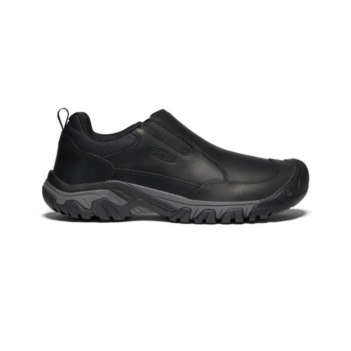 Black Leather SlipOn039s 8211 Targhee III Men KEEN SlipOns