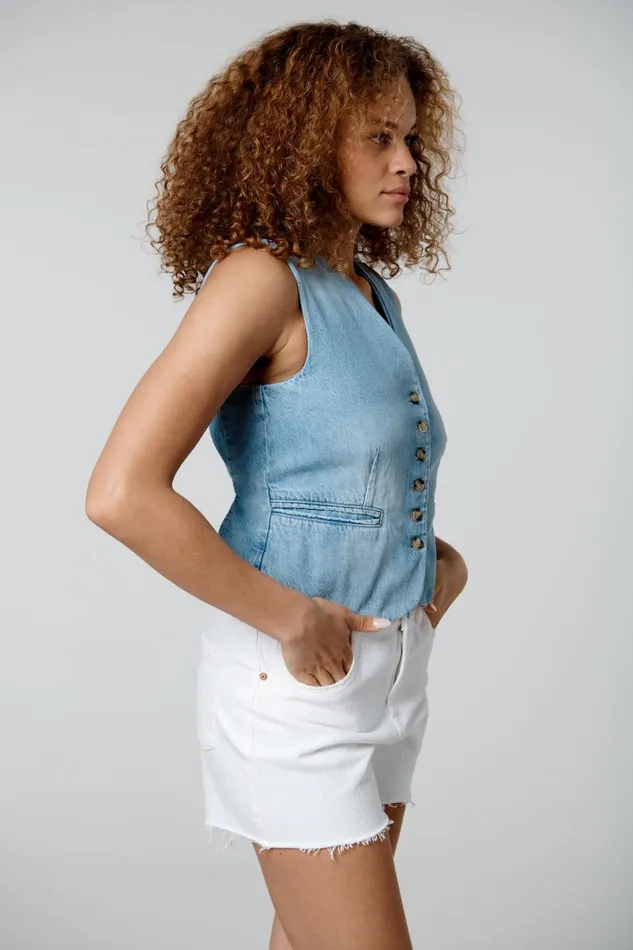 Blank Nyc Head To Head Vest Women Jackets