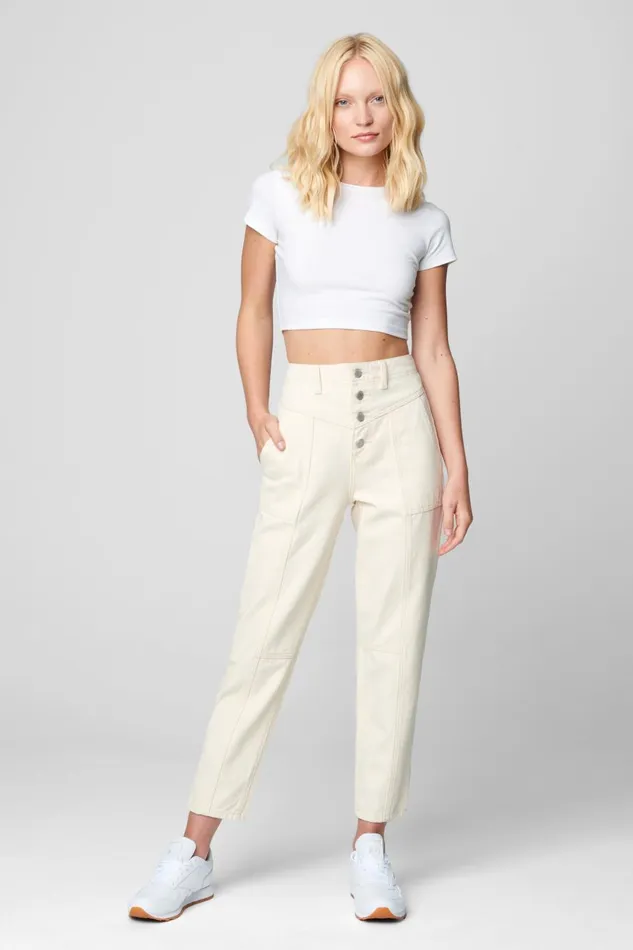 Blank Nyc The Baxter In Naturale Pant Women Pants