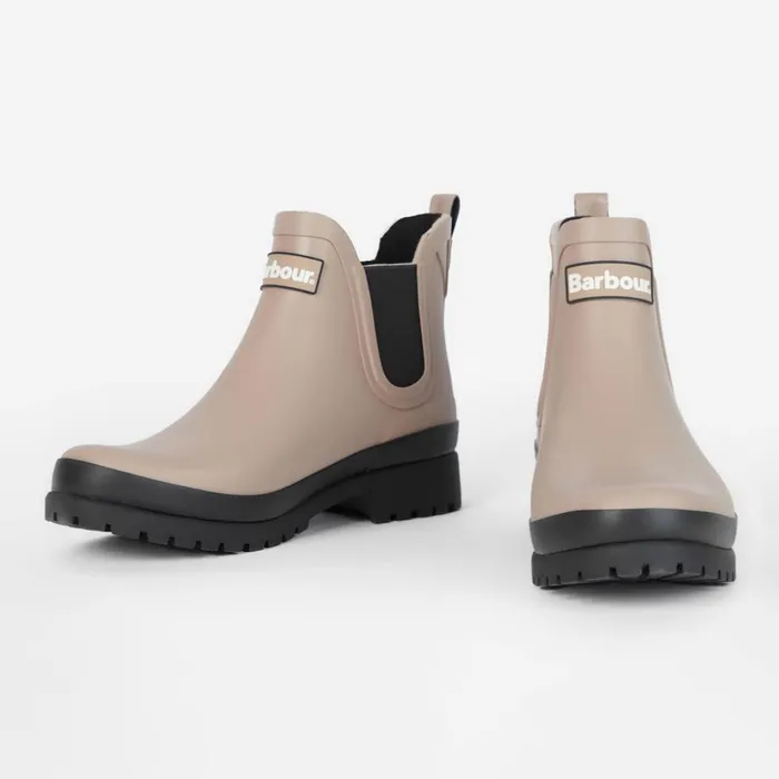Boots Women Orvis Barbour Mallow Rain Rubber Chelsea Boots Light Trench