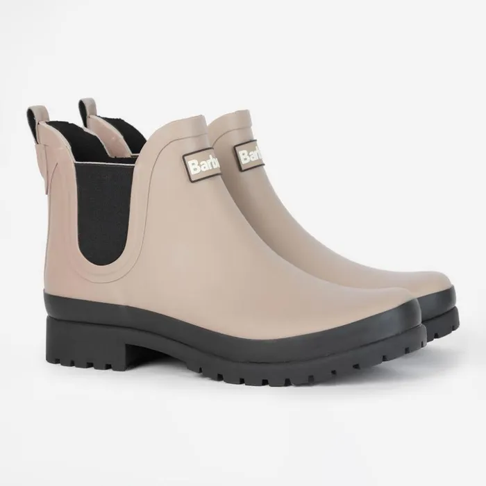 Boots Women Orvis Barbour Mallow Rain Rubber Chelsea Boots Light Trench