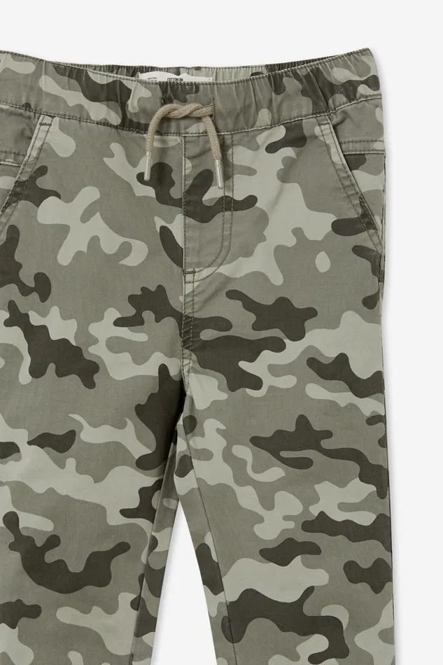 Boys Pants and Jeans Cotton On Will Cuffed Chino Pant Camo Boys Pants and Jeans Cotton On Will Cuffed Chino Pant Camo