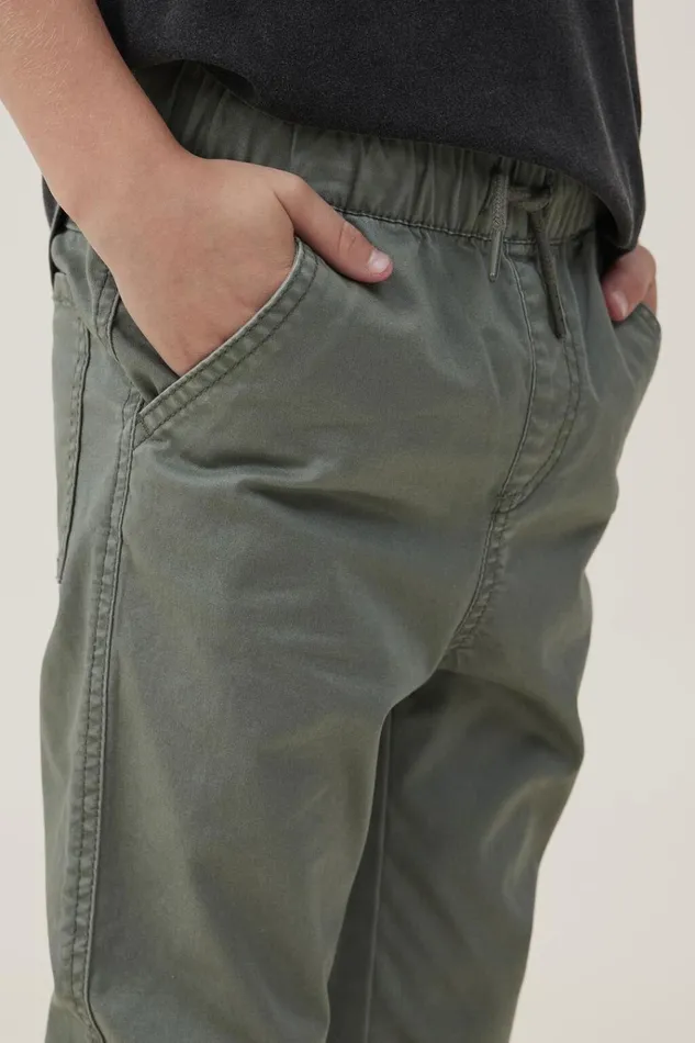 Boys Pants and Jeans Cotton On Will Cuffed Chino Pant Swag Green Boys Pants and Jeans Cotton On Will Cuffed Chino Pant Swag Green