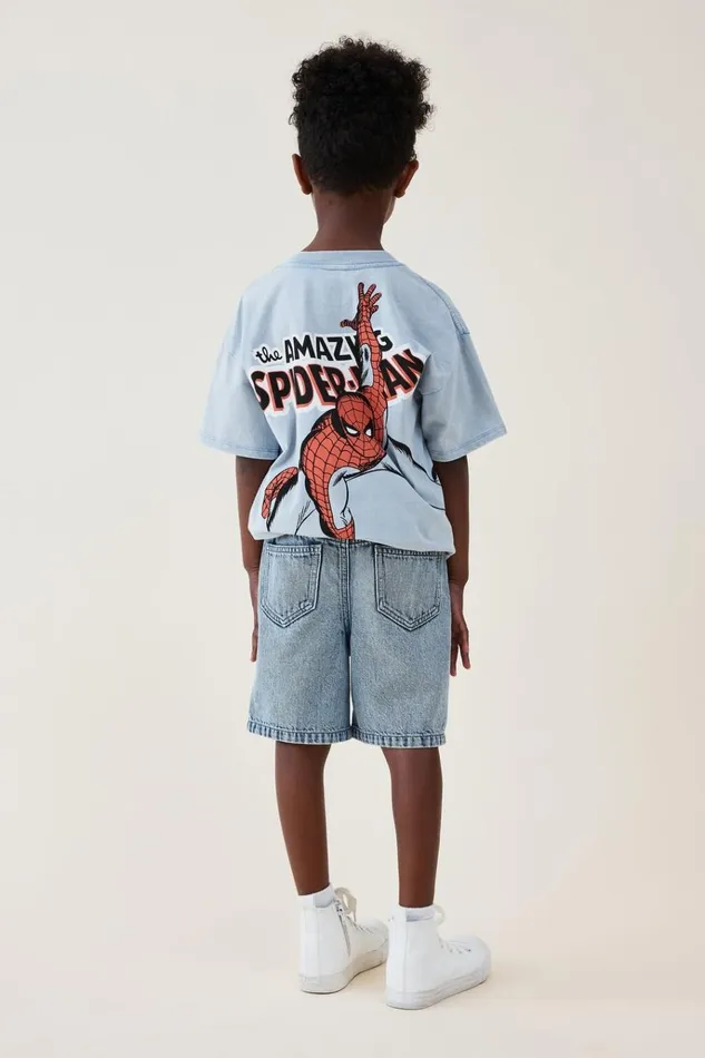 Boys Shorts Cotton On Regular Fit Short Bells Light Blue Boys Shorts Cotton On Regular Fit Short Bells Light Blue
