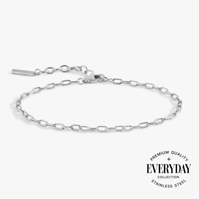 Bracelets Women Alex And Ani Everyday Paperclip Chain Bracelet Stainless Steel Silver