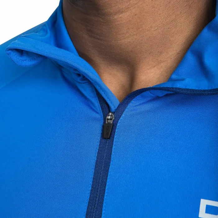 Brennen DLX Active Top Blue Men Trespass Gym and Sports Tops