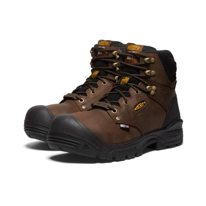 Brown Work Boots 8211 Independence 6quot WP Int Met Men KEEN Work Boots and Shoes Brown Work Boots 8211 Independence 6quot WP Int Met Men KEEN Work Boots and Shoes