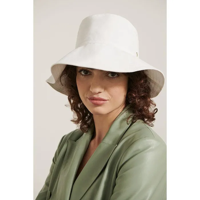 Bucket Hats Helen Kaminski Daintree Off White