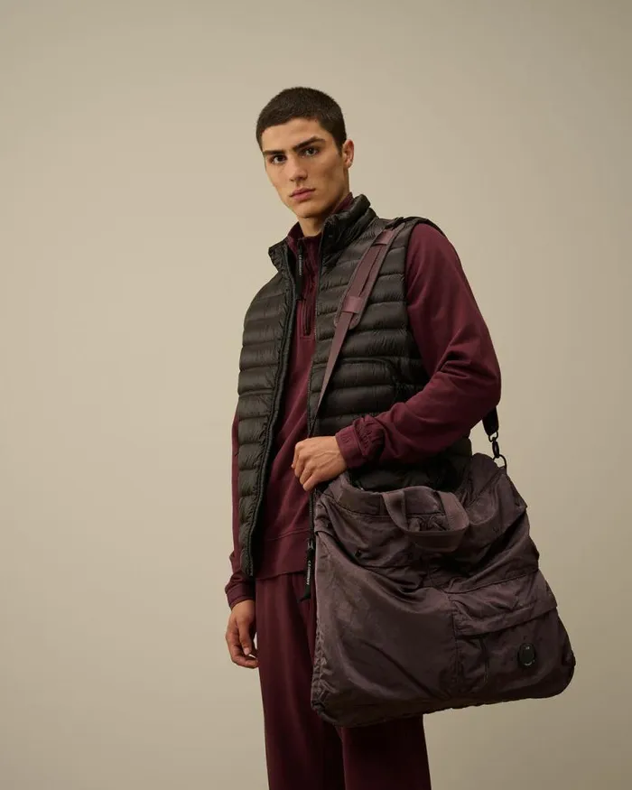 CP Company Backpacks and Waistbag Nylon B Tote Bag Boulevard Violet 8211 Man