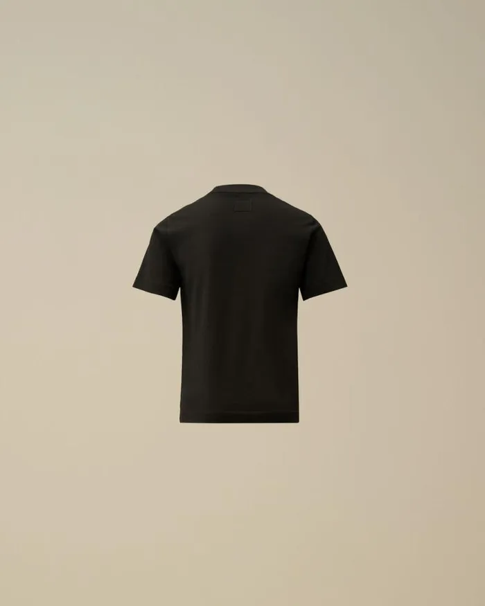 CP Company Clothing 23 U16 Cotton Jersey 301 Label Style TShirt Black 8211 Kids