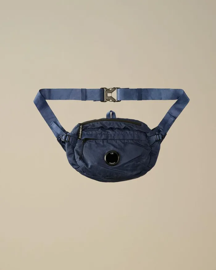 CP Company Clothing 48 Kids Nylon B Waistbag Estate Blue 8211 Kids