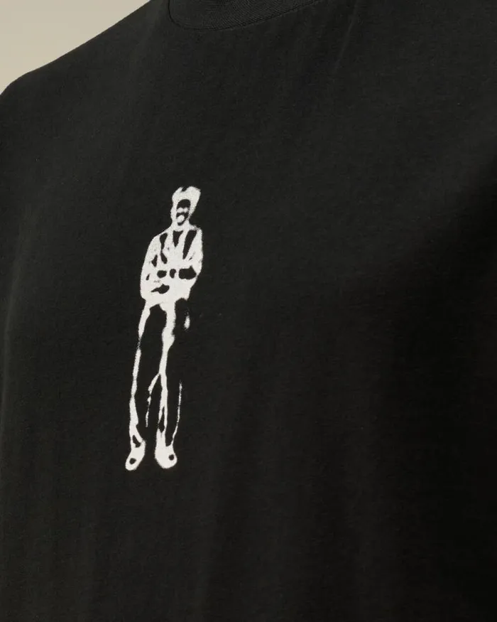 CP Company Clothing 48 U16 Cotton Jersey 301 British Sailor Logo TShirt Black 8211 Kids