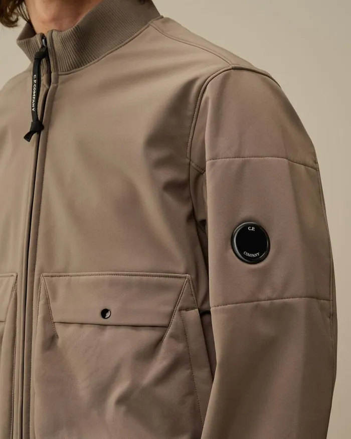 CP Company Jacket and Coats CP ShellR Bomber Jacket Walnut Beige 8211 Man